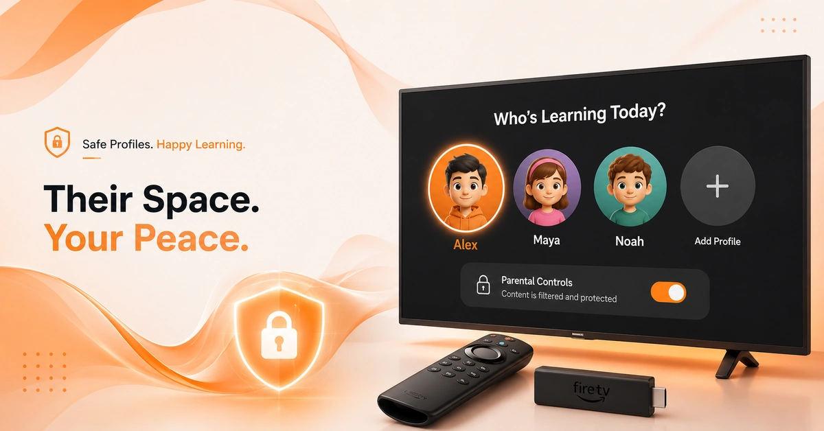 Set Up Kids Learning Apps Firestick Profile