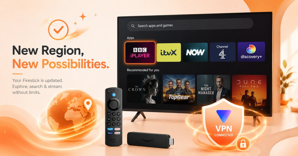 How to Change Firestick Country or Region (Step 4)
