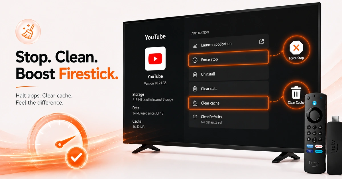 How to Force Stop Background Apps on Firestick (Step 4)