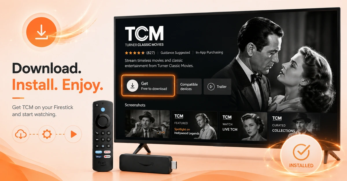 Download and Install TCM on Firestick