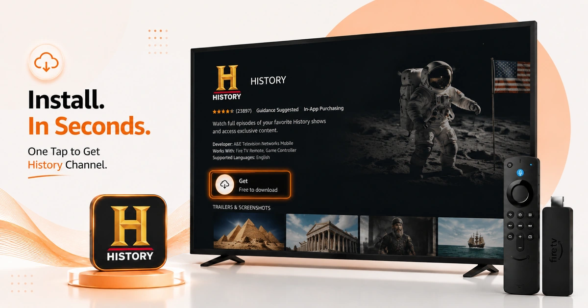Install History Channel on Firestick Quickly