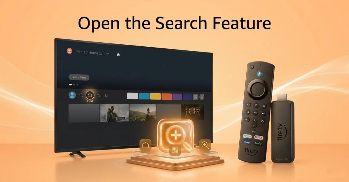 Navigate To The Search Feature