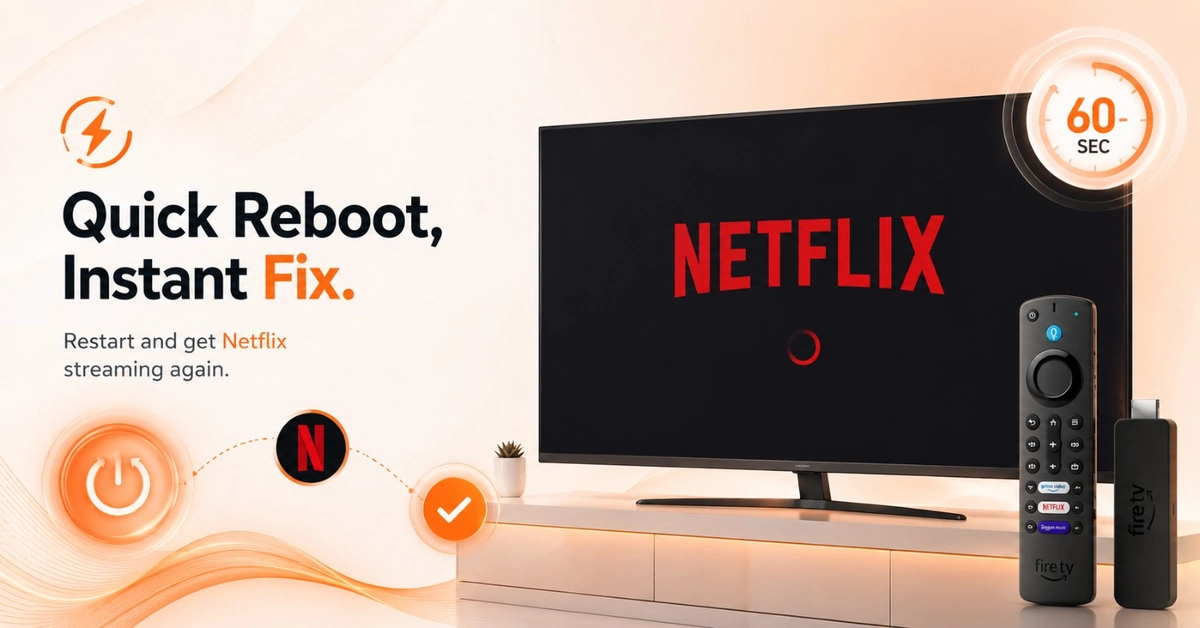 How to Fix Netflix Not Working on Firestick (Step 1)