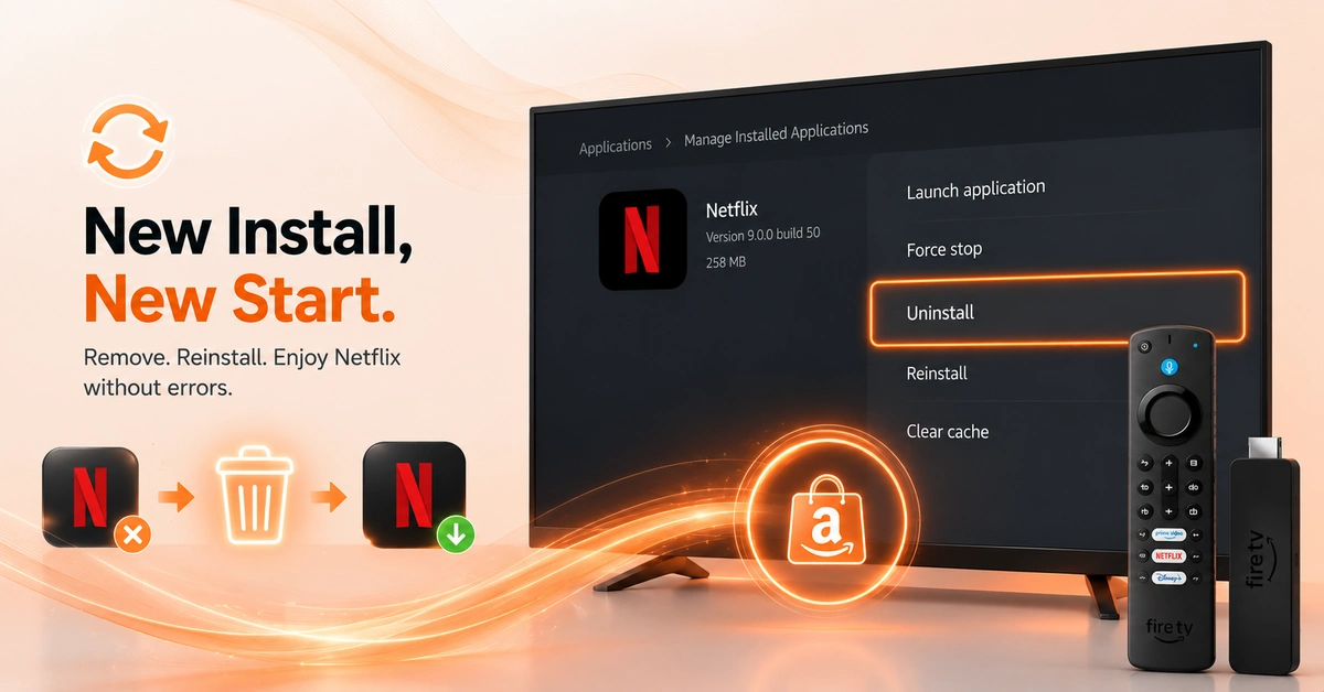 How to Fix Netflix Not Working on Firestick (Step 4)