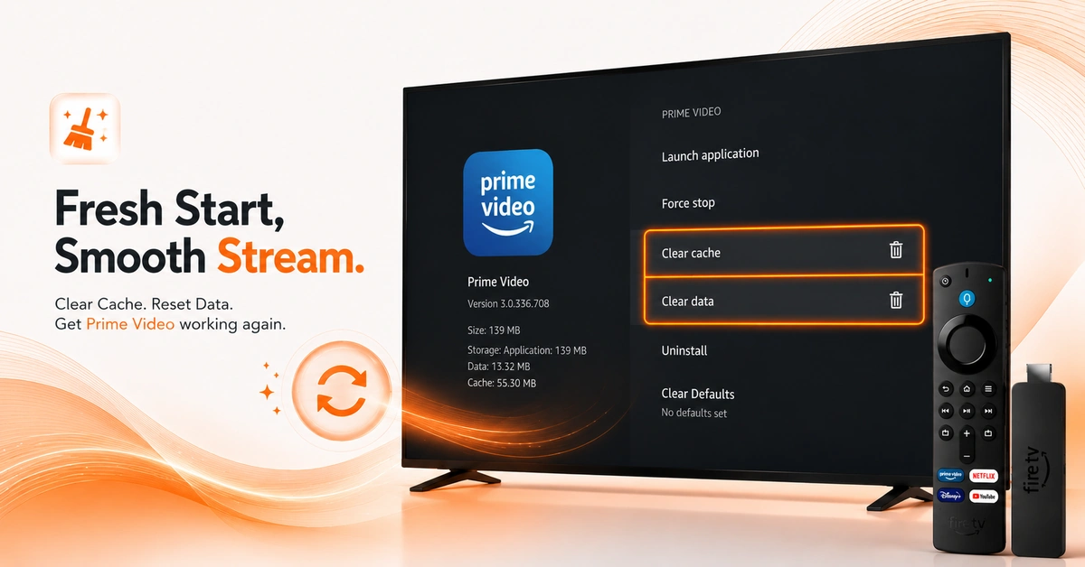 How to Fix Amazon Prime Not Working on Firestick (Step 1)