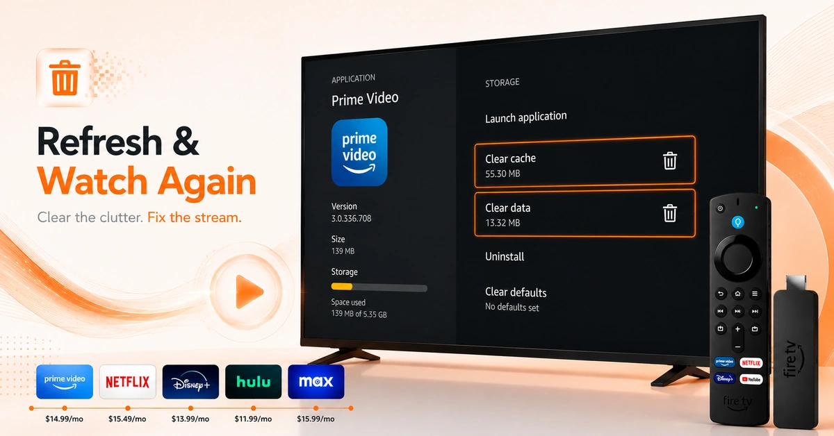 How to Fix Hulu Not Working on Firestick (Step 1)