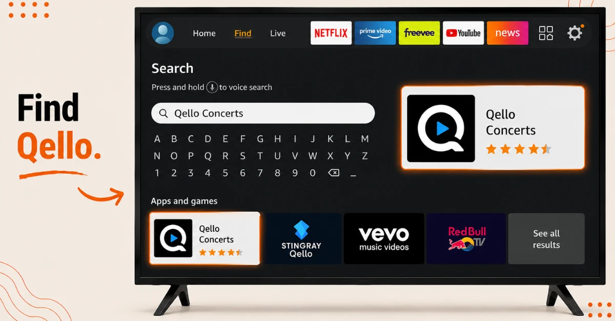 qello concerts on firestick
