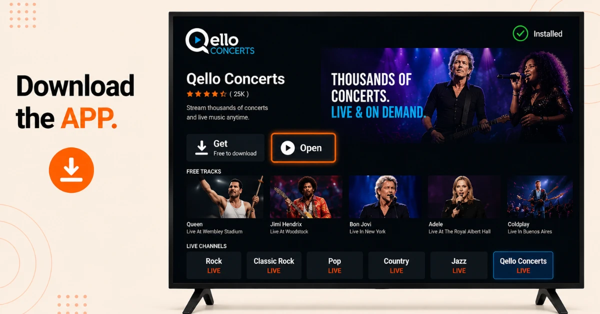 qello concerts on firestick
