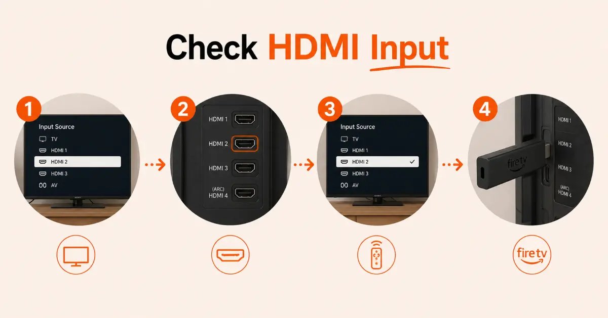 Verify the TV Input