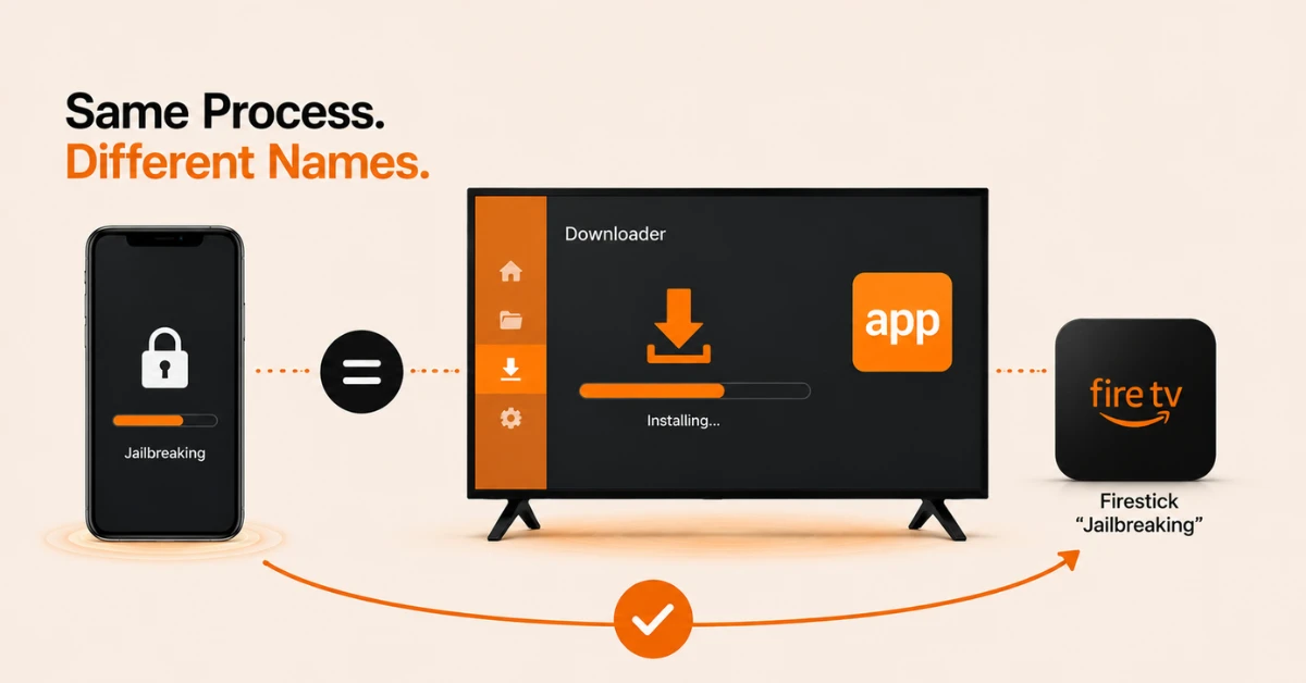 sideloading vs jailbreaking firestick
