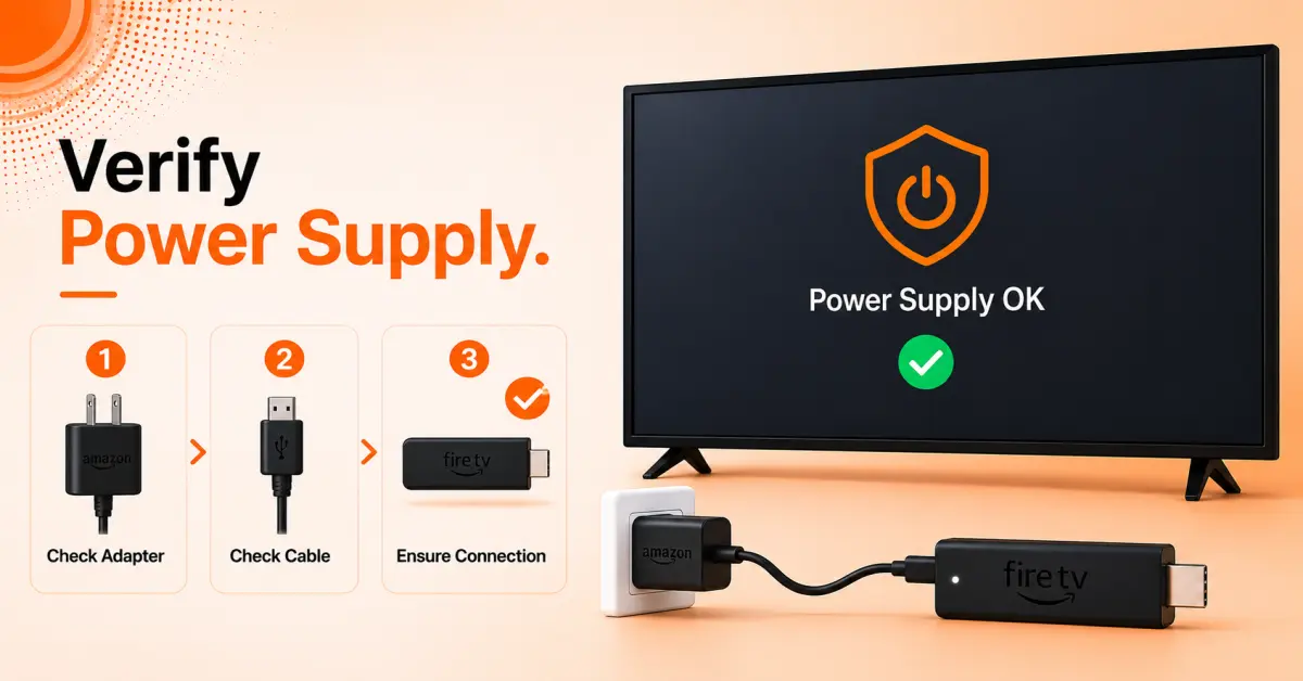 Use the Original Power Adapter