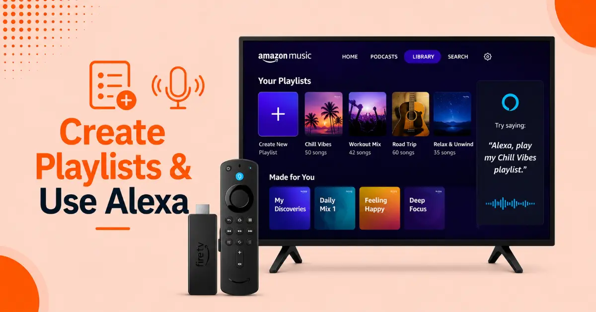 Create Playlists and Use Voice Commands