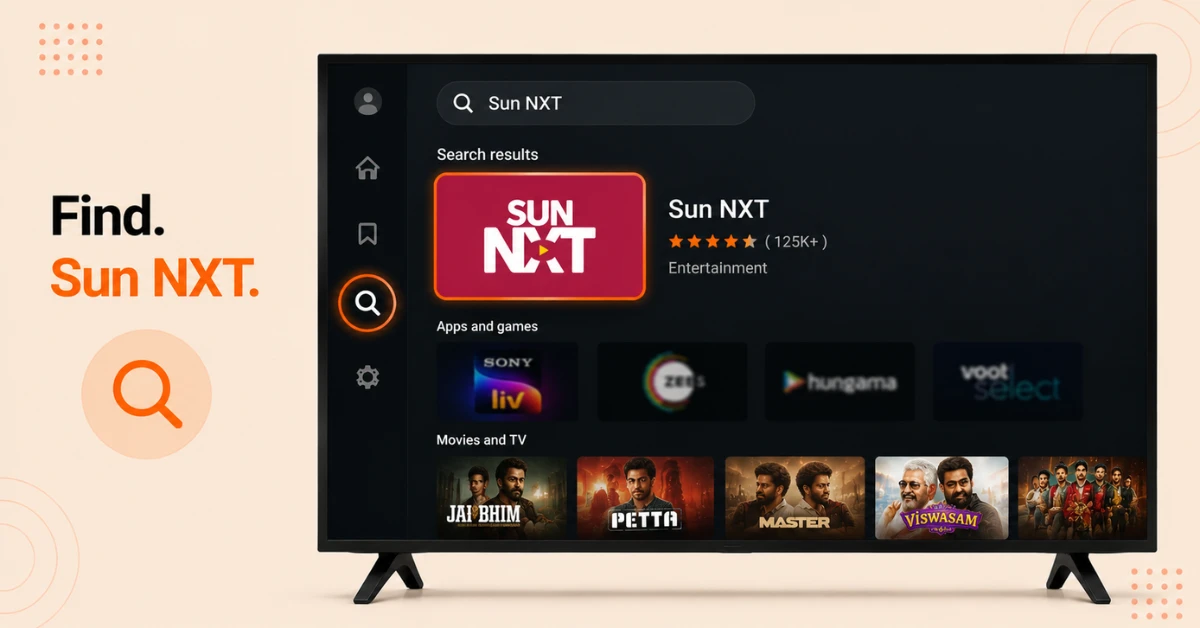 sun nxt on firestick