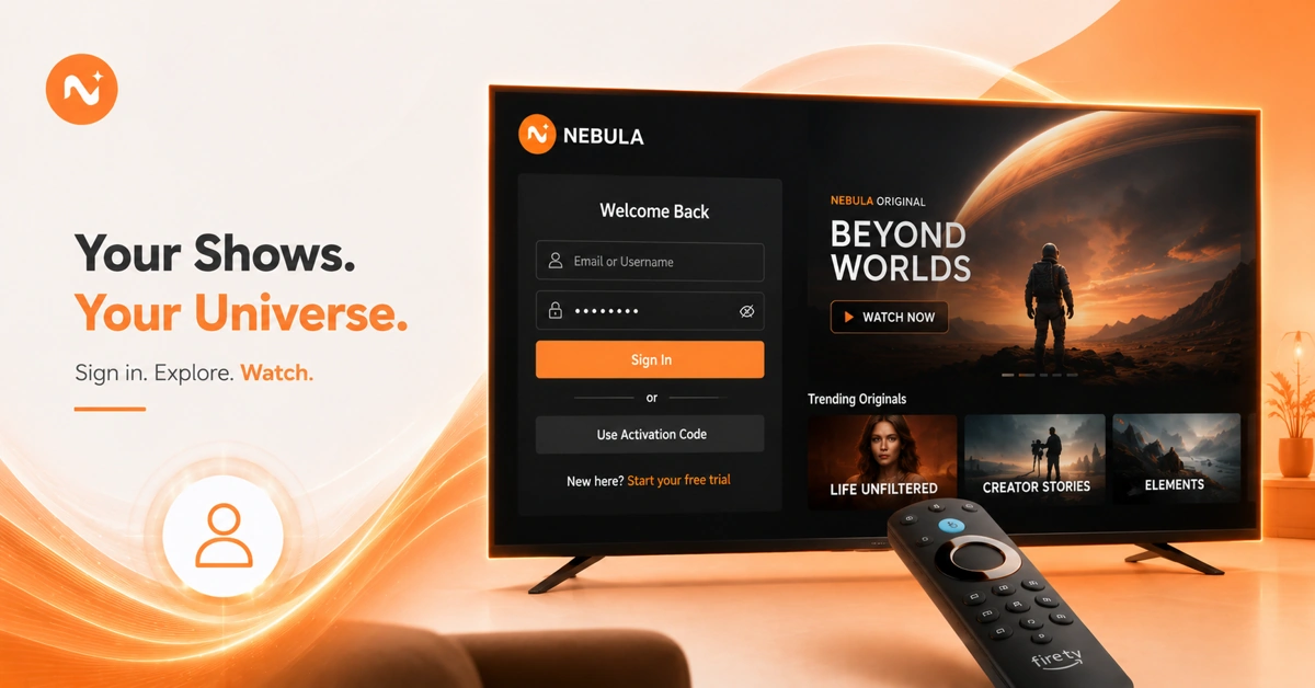 Sign In and Start Streaming