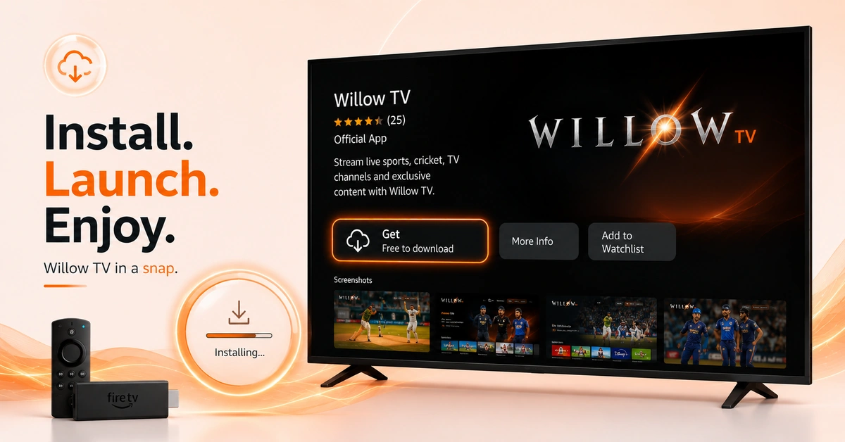 How to Install Willow TV on Firestick (Step-by-Step)